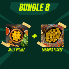 Amla & Lasoora Pickle Duo – 1000g + 1000g (2kg Family Pack)